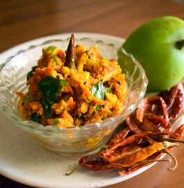 raw mango pickle