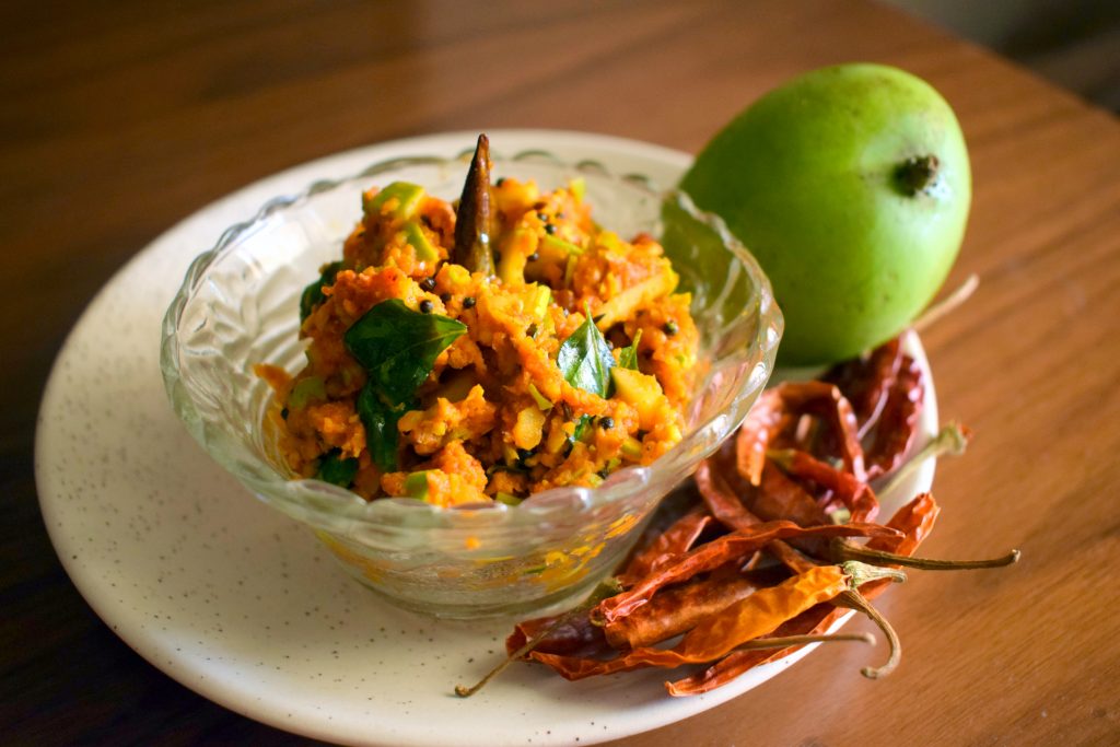 raw mango pickle