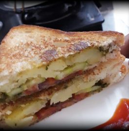 Grilled Bread Sandwich Recipe