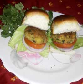 Veggie Chop Burger Recipe