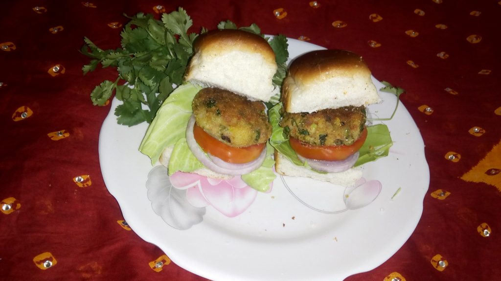 Veggie Chop Burger Recipe