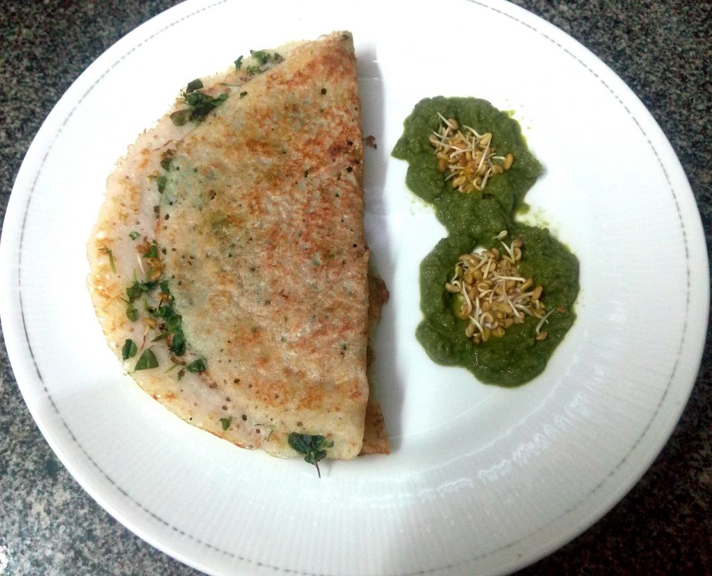 Methi Dosa Recipe