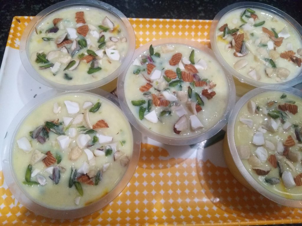 Sabudana Pudding Recipe