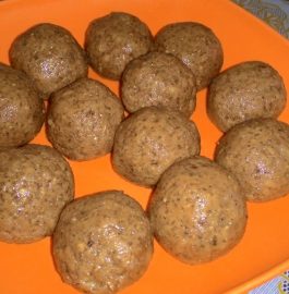 Dry Nuts And Atta Laddoo Recipe