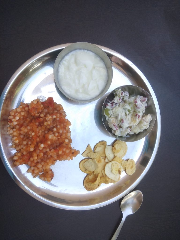 Thali For Fast Recipe