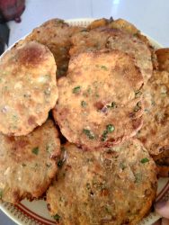 Veggie Onion Puri Recipe