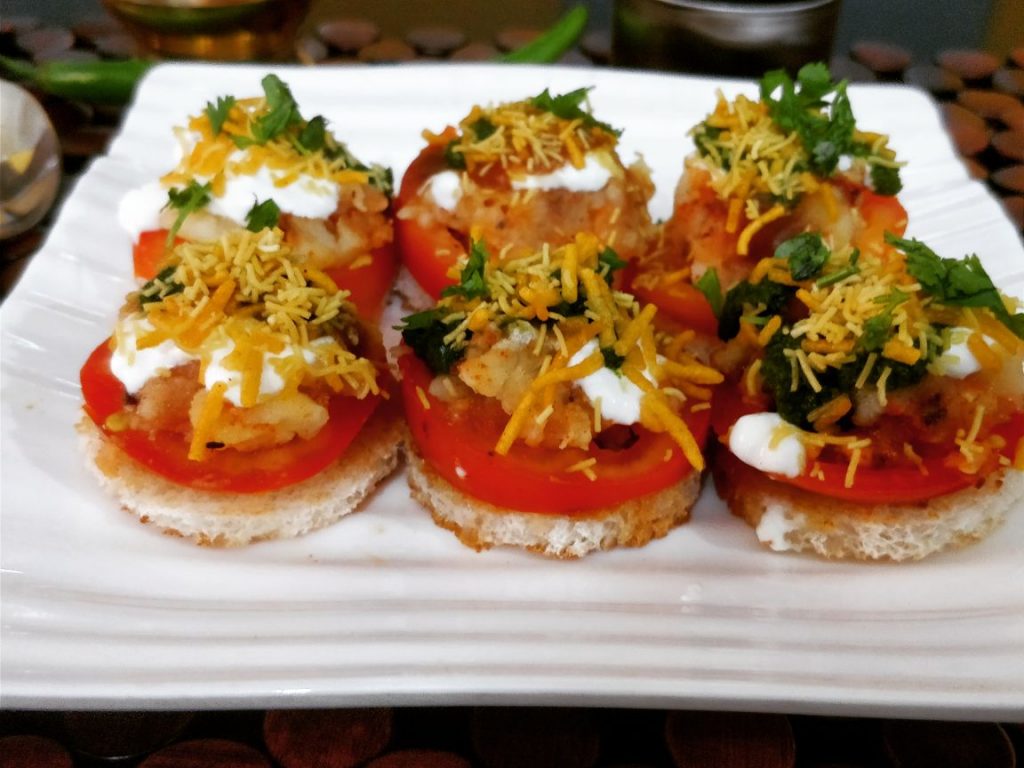 Bread Chaat - Kolkatta Style Recipe