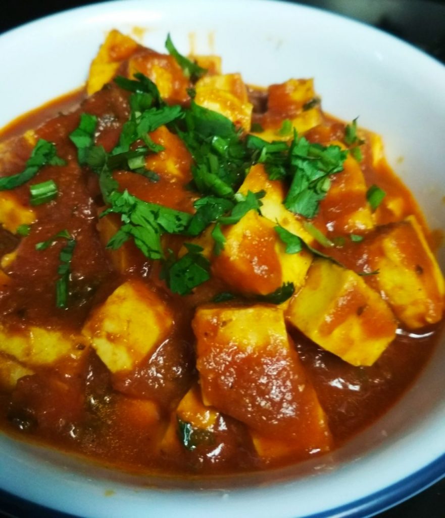 Dhaba Style Paneer Recipe