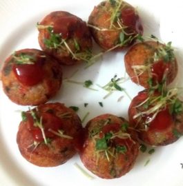 Sooji Poha Appam With Veggies Recipe