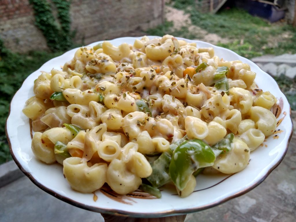 White Sauce Pasta Recipe