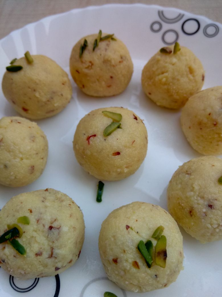 Instant Malai Laddu Recipe