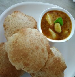 Ajwain Pooris With Aloo Ki Sabzi Recipe