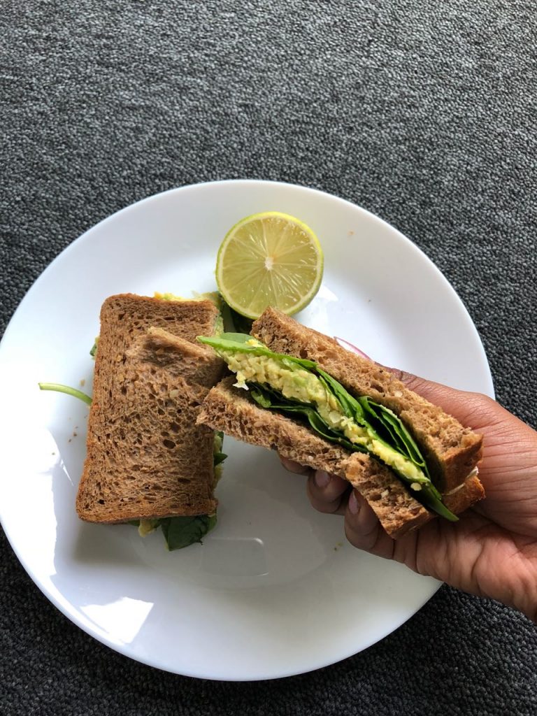 Chickpea And Avocado Sandwich Recipe