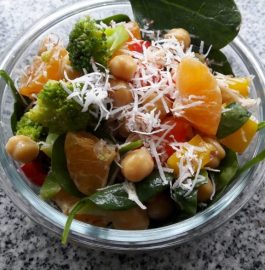 Chickpea Broccoli and Orange Salad Recipe