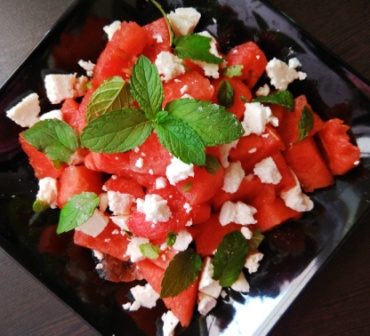 Classic Watermelon Salad Recipe