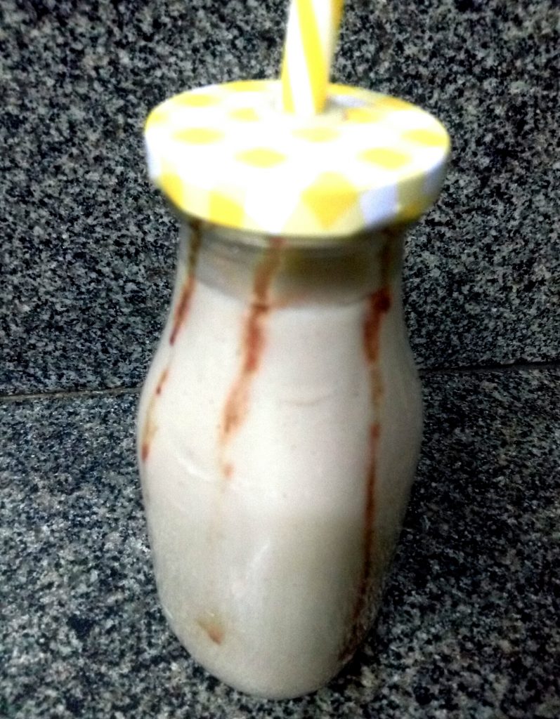 Banana Chocolate Lassi Recipe