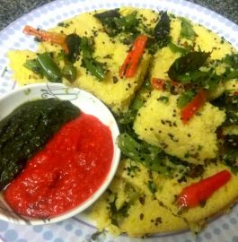 Instant Khaman Dhokla Recipe