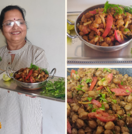 Kadai Chole | Chole Masala Recipe