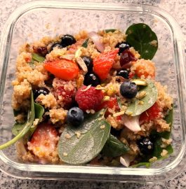 Quinoa Mixed Berries Salad Recipe