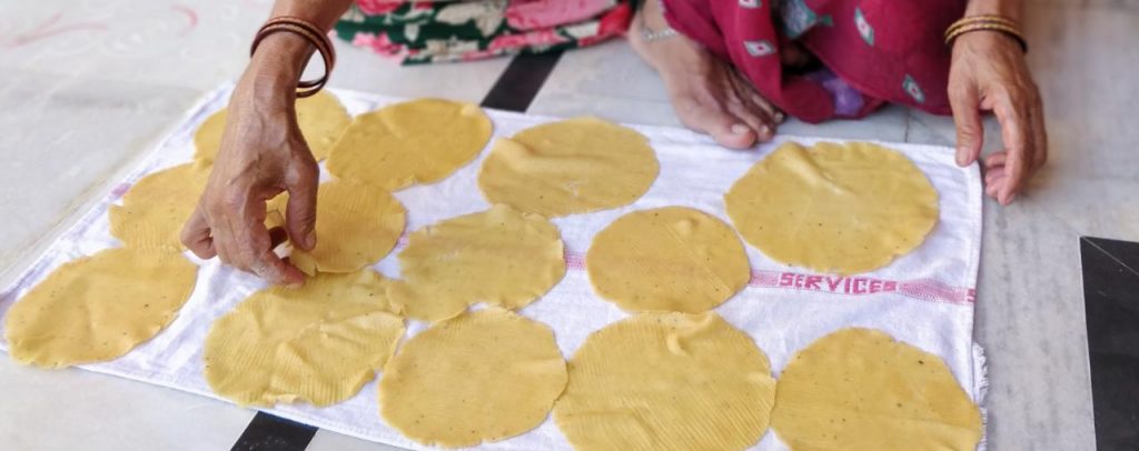 Urad And Moong Dal Papad Recipe