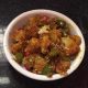 Capsicum Aloo Sabzi With Peanuts And Besan Recipe