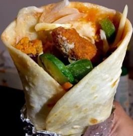 Falafel Tortilla Wrap Recipe