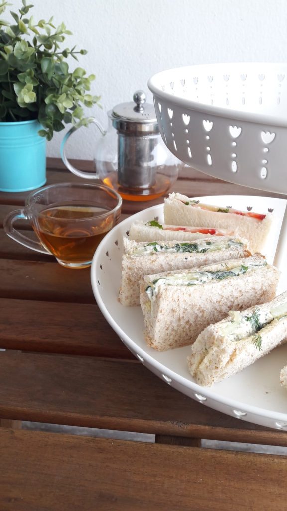 Cucumber Dill Sandwich And English Tea Recipe