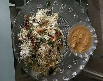 Coconut Rice With Coconut Chutney Recipe