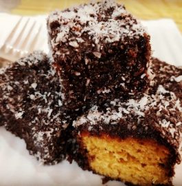 Lamington Sponge Cake | Eggless And Chocolate Special Recipe