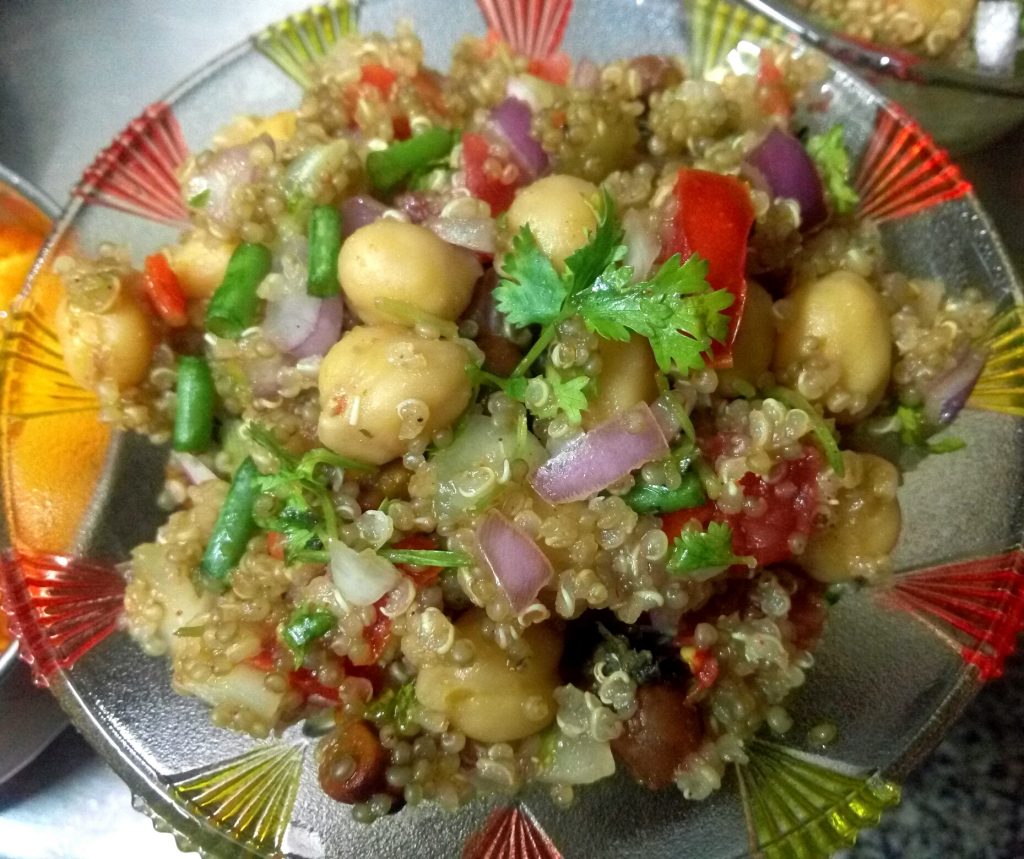 Quinoa Chickpea Salad Recipe