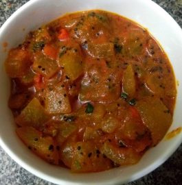 Watermelon Rind Sabzi Recipe