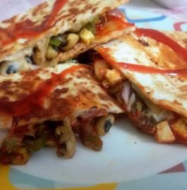 Veg Beans Quesadillas Recipe