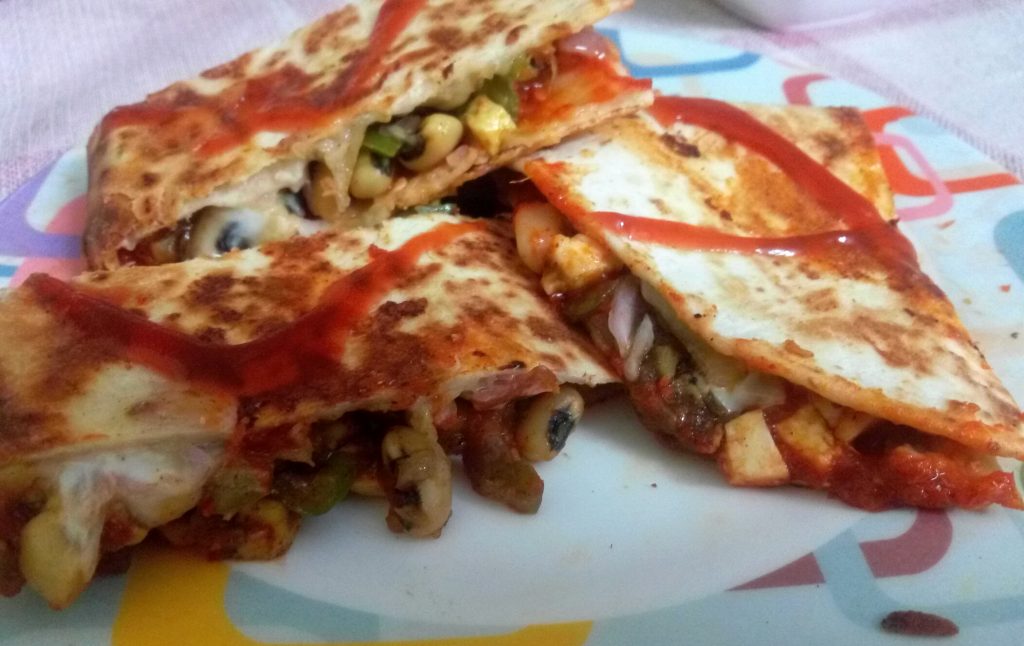 Veg Beans Quesadillas Recipe