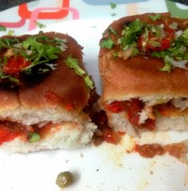 Masala Paav Stuffed With Bhaji Recipe