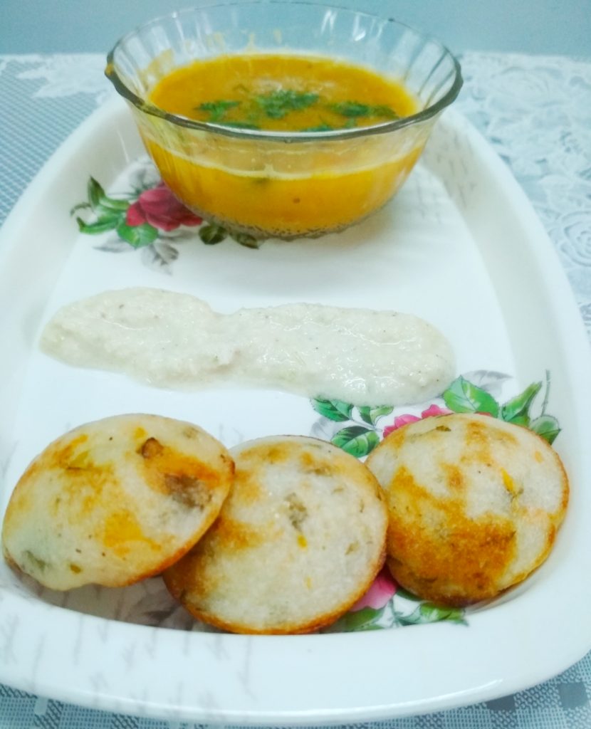 Appe With Vegetables And Mint Recipe