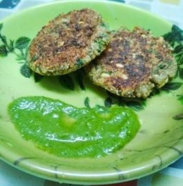 Moong Sprout Tikki Recipe