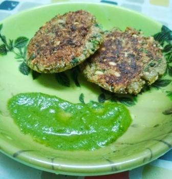 Moong Sprout Tikki Recipe