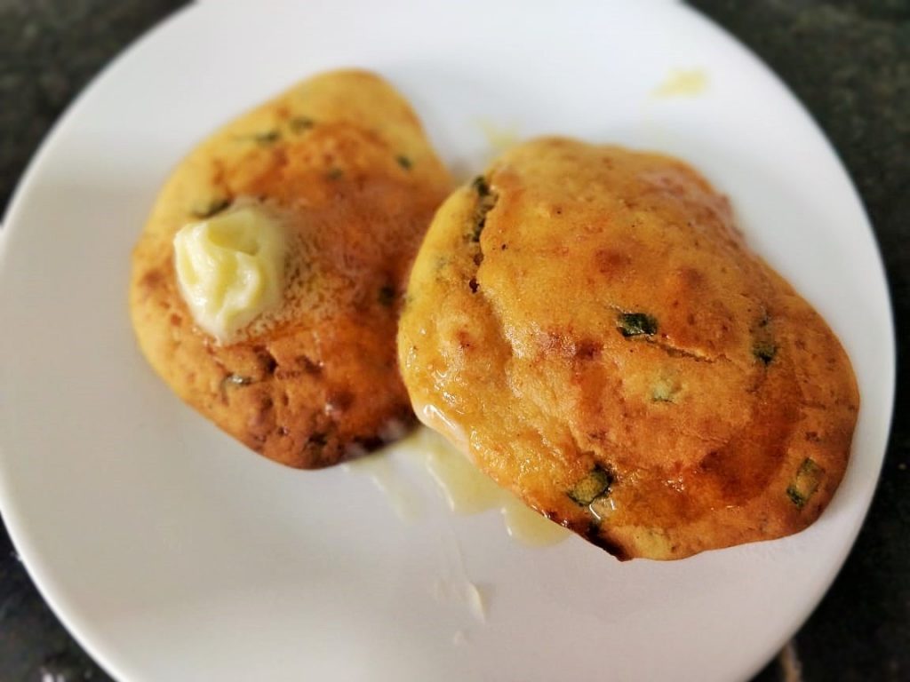 Cheese Corn Bread Biscuits Recipe