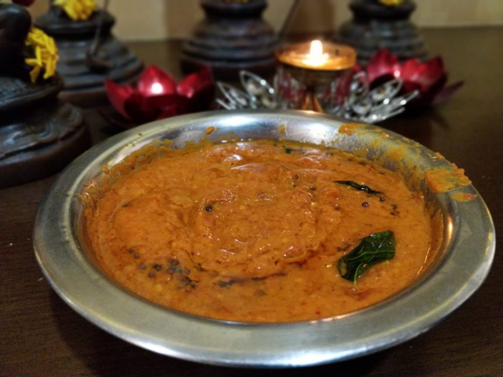 Tomato Chutney | South Indian Style Recipe