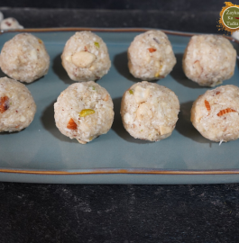 Makhana Coconut Ladoo Recipe