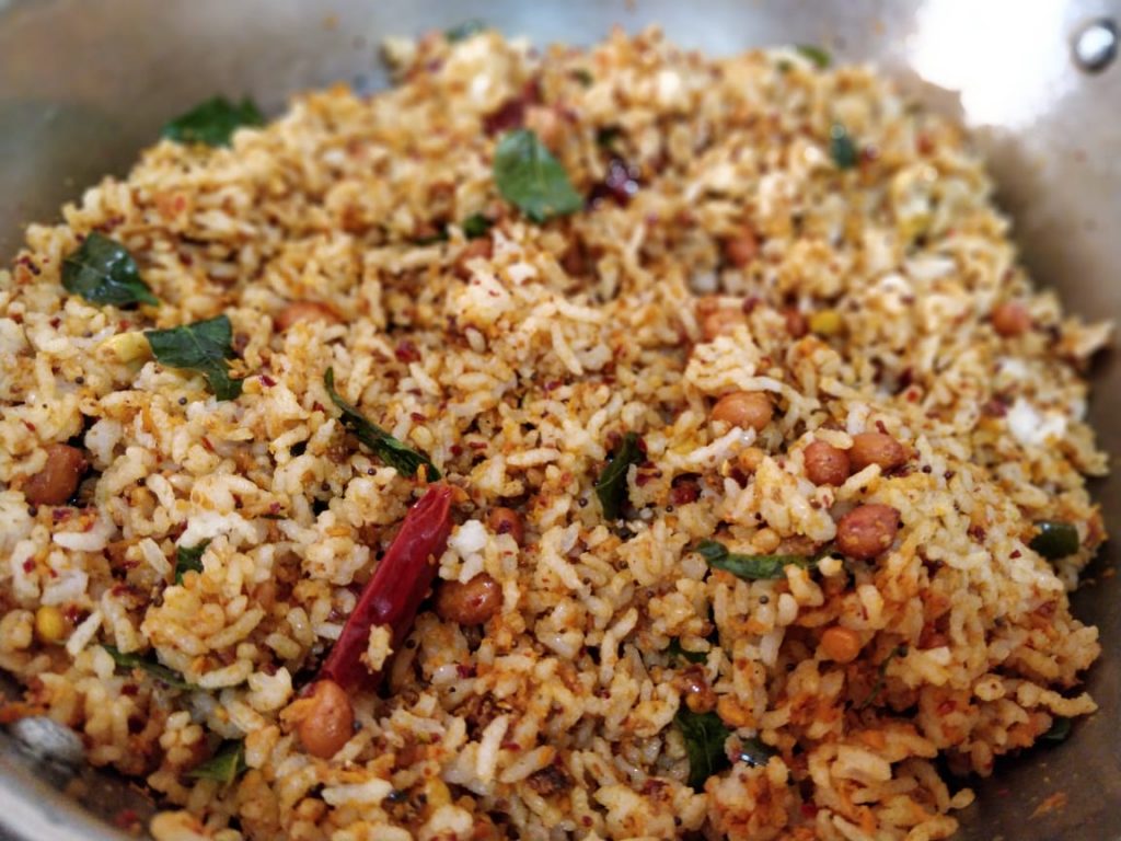 Puliogare | Tamarind Rice Recipe