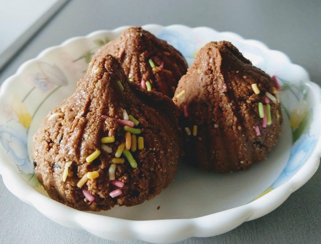 Biscuit Chocolate Modak - Zayka Ka Tadka