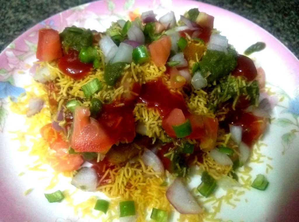 Nargisi Sevai Tikki Chaat Recipe