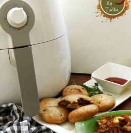 Pyaaz Ki Kachori - Air Fryer Recipe