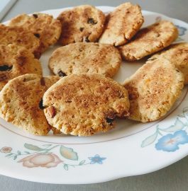 Rajgira Carrot Cookies Recipe