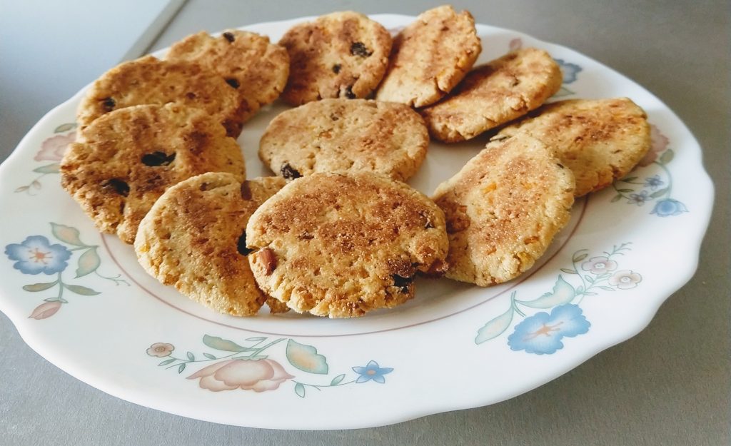 Rajgira Carrot Cookies Recipe