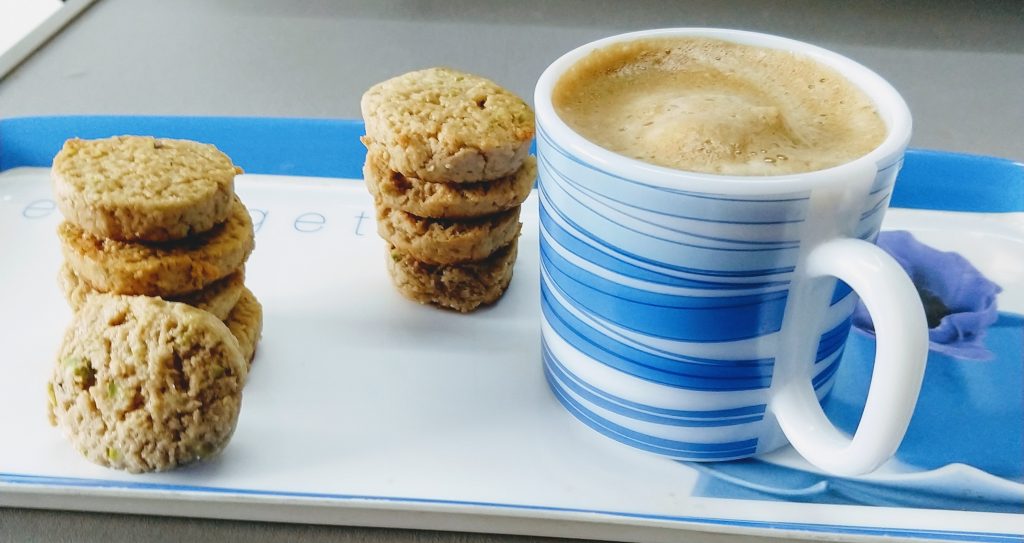 Elaichi Pistachio Biscuits Recipe