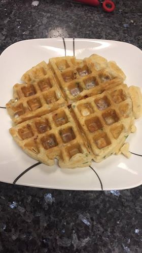 Waffle With Indian Twist Recipe