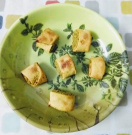 Bhakarwadi (Baked) Recipe