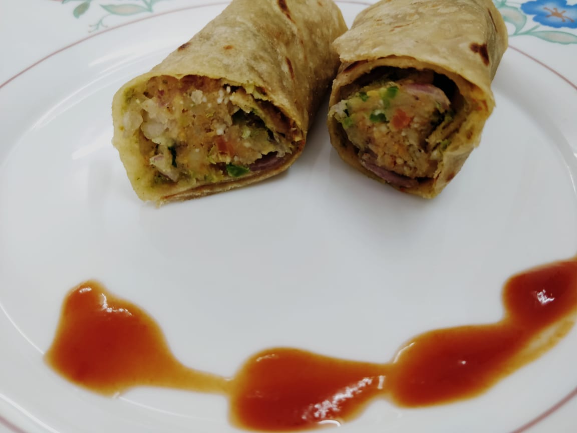 Veg Frankie Recipe